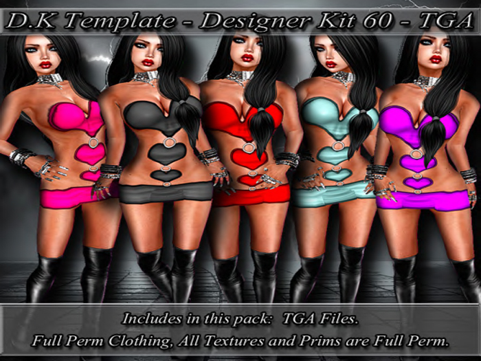 D.K Template - Designer Kit 60 - TGA
