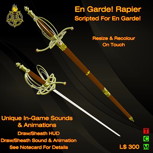 En Garde! Rapier (Boxed) 
