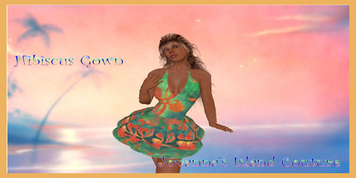 HIBISCUS SHORT GOWN PACK