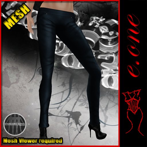 e.one Tigre Mesh Pants Steel Leather