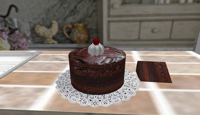 Kellye's Kitchen Chocolate Fudge Cake