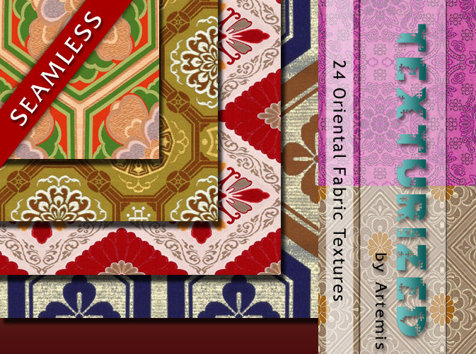 Texturized - Oriental Fabric textures