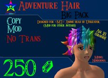 Adventure Hair: Big Pack