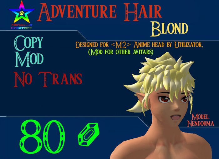 Adventure Hair: Blond