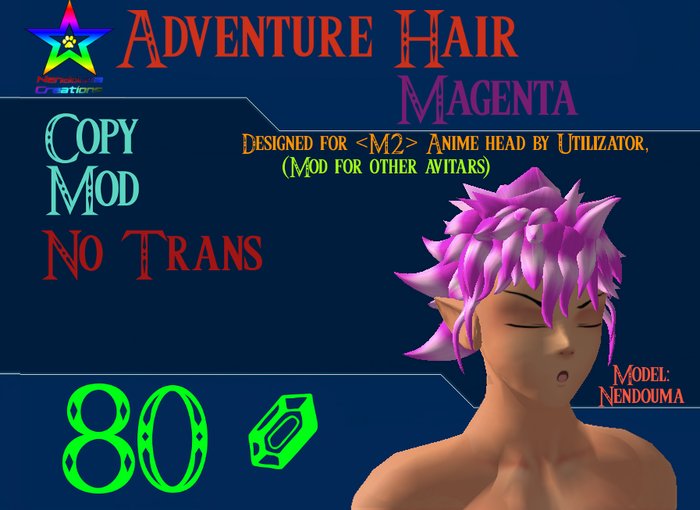 Adventure Hair: Magenta