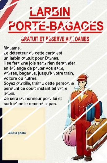 Larbin Porte-Bagages