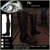 << PURE >> Pure Shoes - Tim in Brown [inworld price 99L$]