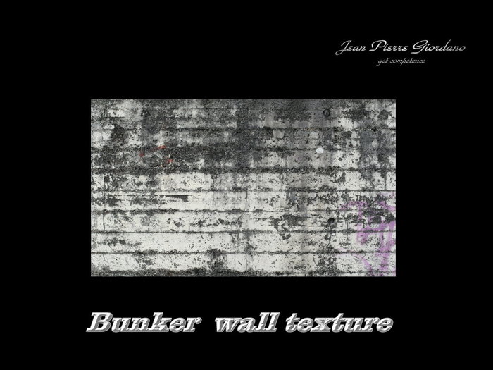 Bunker wall texture