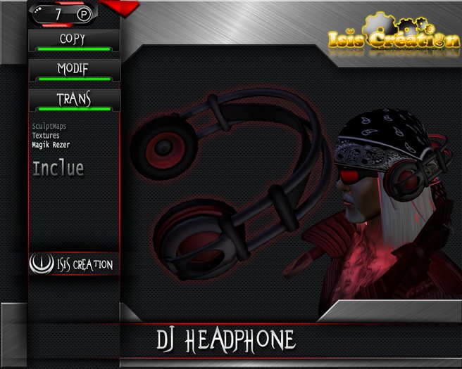 DJ headphone Full Perm
