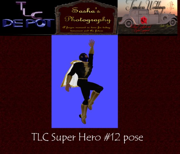 TLC Depot (box) Super Hero #12 pose