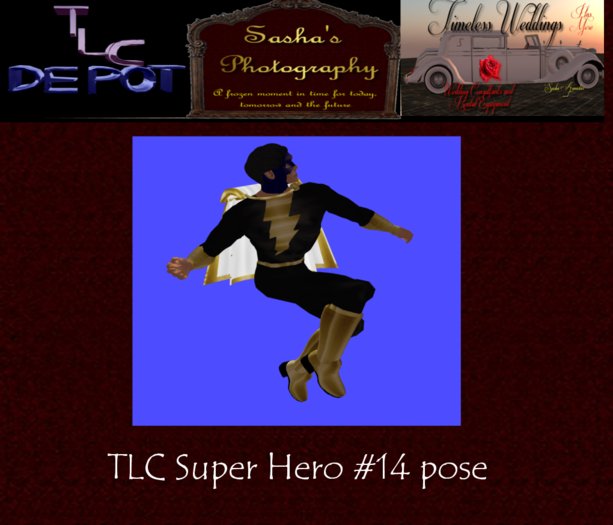 TLC Depot (box) Super Hero #14 pose