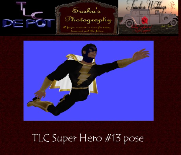 TLC Depot (box) Super Hero #13 pose