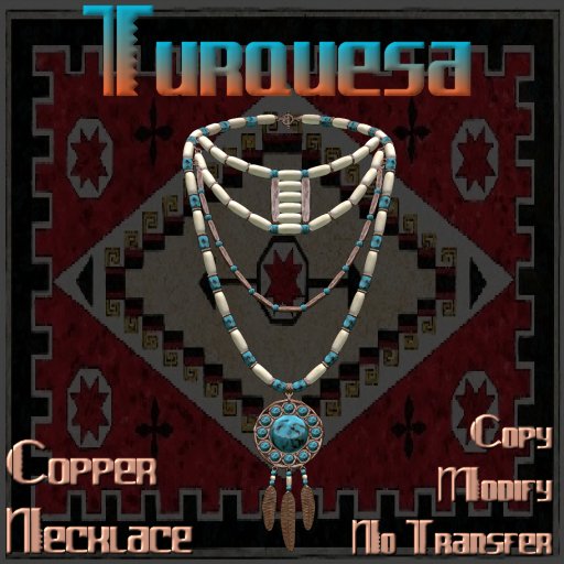 :*:CPD:*: Turquesa Copper Necklace