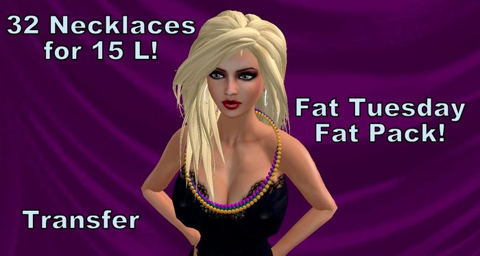 Fat Tuesday Fat Pack-32 beads