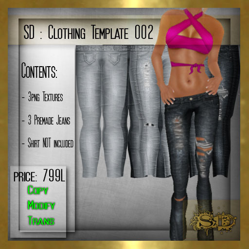 SD : Clothing Template 002
