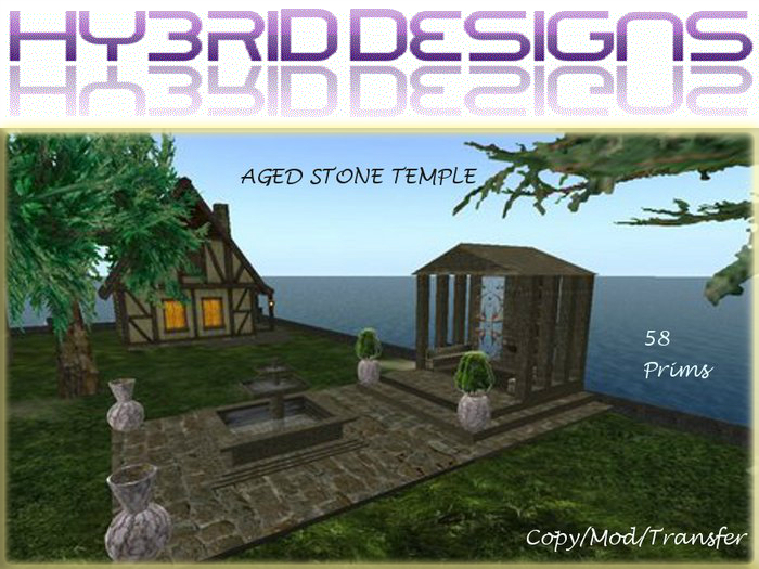 FULL PERM **Aged Stone Temple**