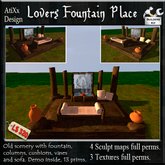 Lovers fountain place - sculpted full perms