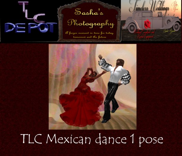 TLC Depot (box) Mexican dance pose
