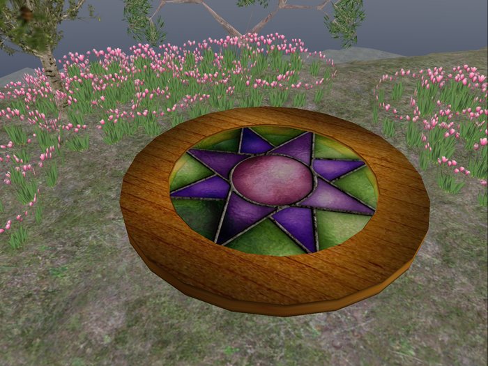 Stained Glass Star Stage