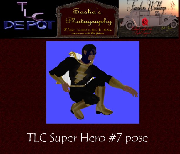 TLC Depot (box)  Super Hero #7 pose