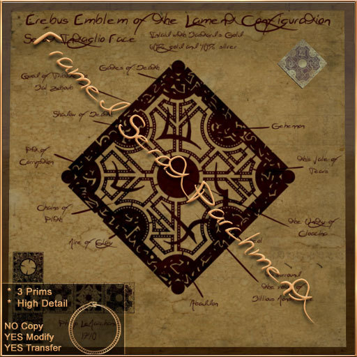 Framed Serat Parchment