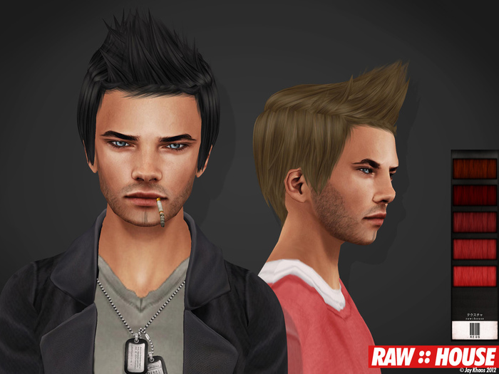 RAW HOUSE :: Wolf Hair [Reds]