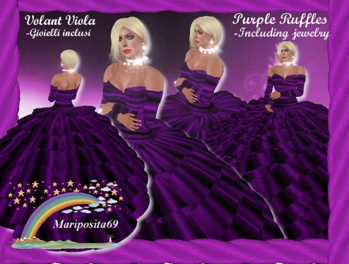 Purple Ruffles(Volant viola)