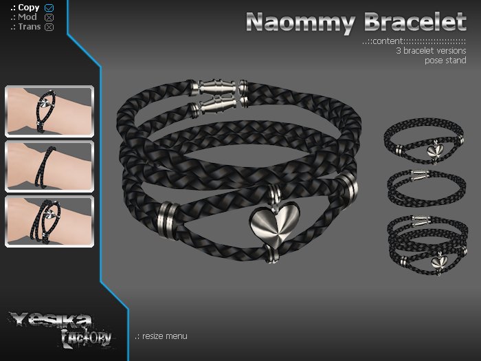 ..:: Yesika Factory ::.. Naommy Bracelet (Box)