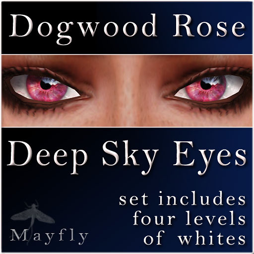 Mayfly - Deep Sky Eyes (Dogwood Rose)
