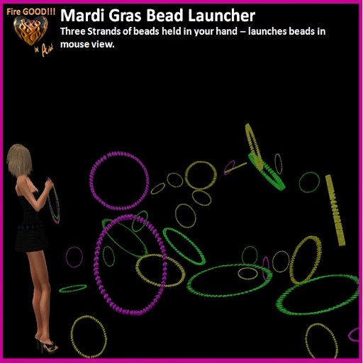 Fire GOOD!!! Mardi Gras Bead Launcher
