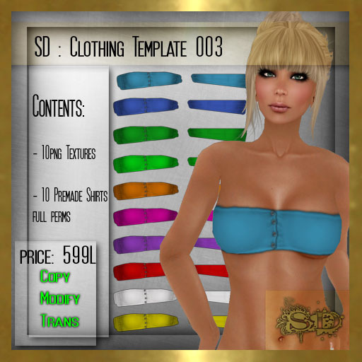 SD : Clothing Template 003 