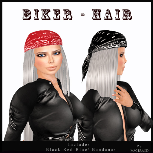 Biker Hair - Silver