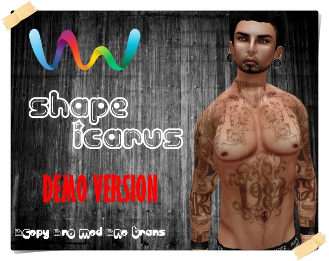 **.::!i InSaNiTy MaiNsToRe i!::.** Shape Icarus (DEMO)