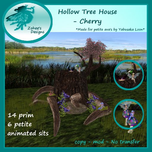 ZD - Hollow Tree - Cherry - Petite Fae Home