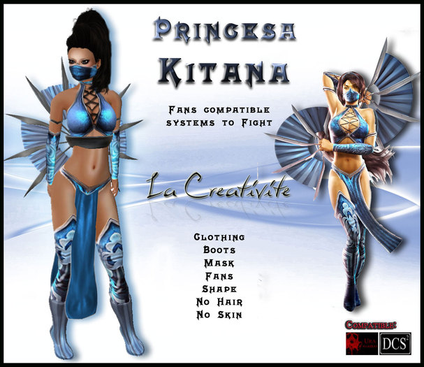 Princesa Kitana - La Creativite