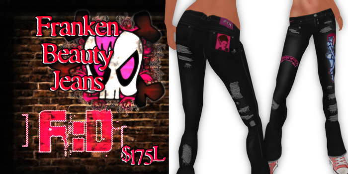 ]FD[ Frankenbeauty Jeans