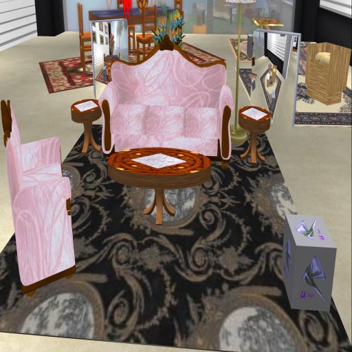 Victorian Style Living Room Set 2 (Boxed)