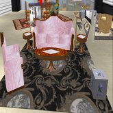 Victorian Style Living Room Set 2 (Boxed)