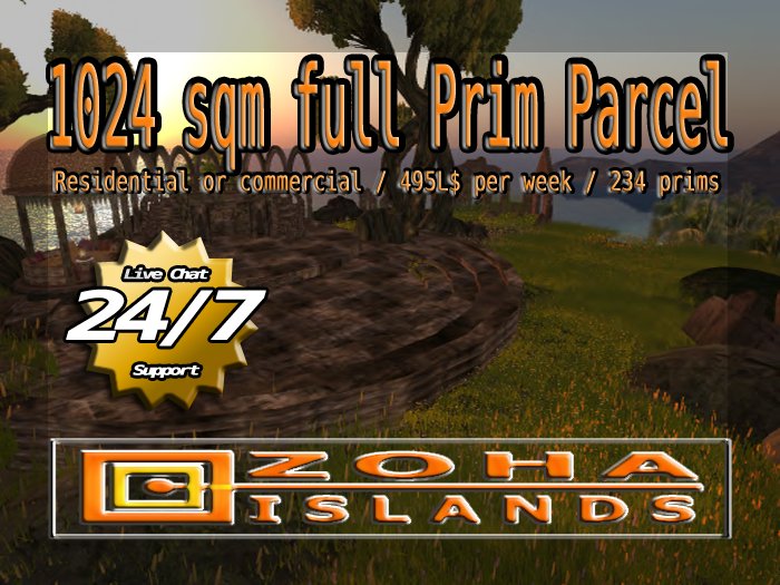 ZoHa Islands - Commercial & Residential 1024sqm, 24/7 Support