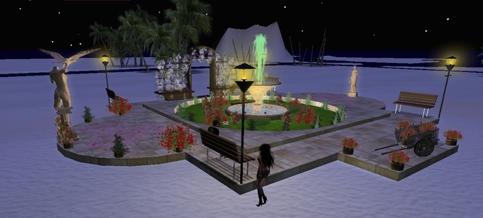 Karycia Lover's Lane - Gardens, Fountains, Park, Flowers, Sculp