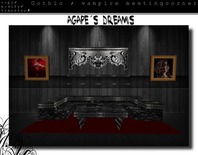 Allure: Gothic/vampire meetingcorner boxed