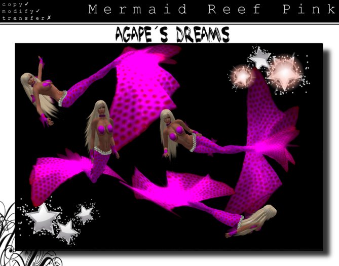Mermaid Reef Pink