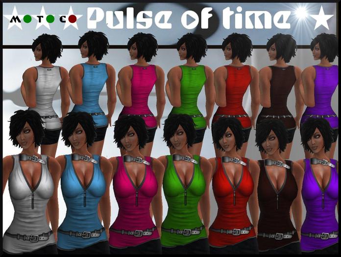 Pulse of time Buckle tops multipack 