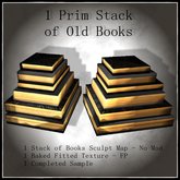 A Stack of Old Books   - BOXED