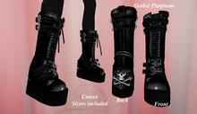 Gothic Platform  Death Laced Boots