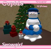 *CUPIDS* Snowgirl in Blue