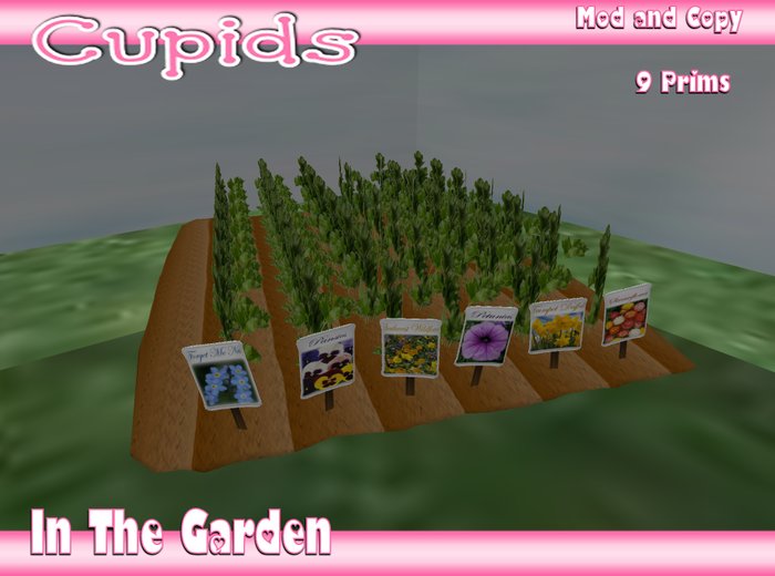 *CUPIDS* In the Garden Flower Garden