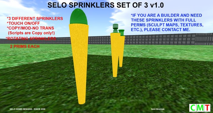 SELO SPRINKLERS SET OF 3  v1.0 (MP)