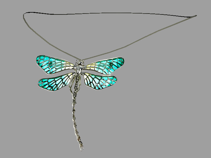 Necklace Dragonfly