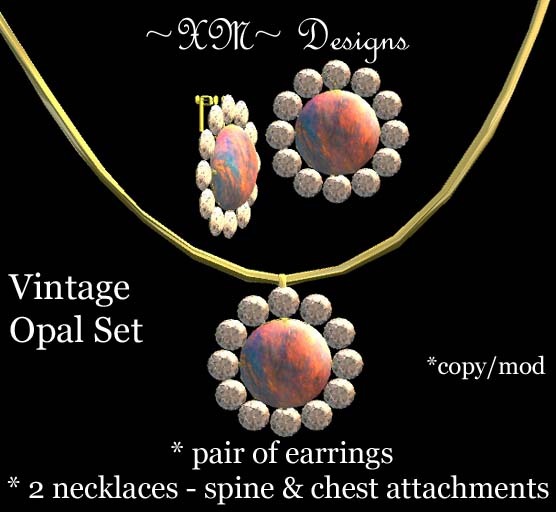 ~XM~ Vintage Opal Set
